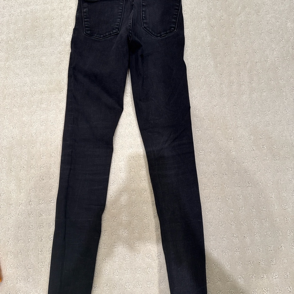 Abercrombie & Fitch Simone High Rise Super Skinny Jeans Black Women’s 25 / 0R - Picture 5 of 5